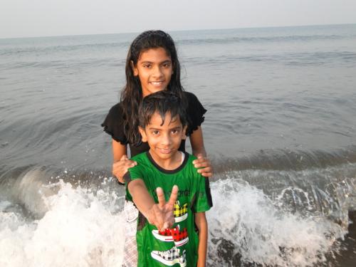 Beaches... - my kids in water :)