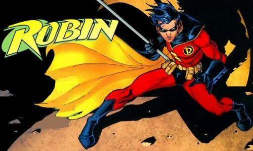 Robin - Batman's trusty ward, battle read.