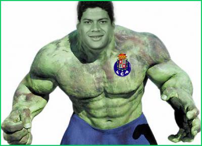 The Hulk from FC Porto - The incredible Geovanildo de Sousa, player of FC Porto - Portugal