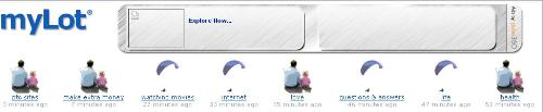 Avatar Change At MyLot - A rare pic that shows all Icons are the same for the different categories...