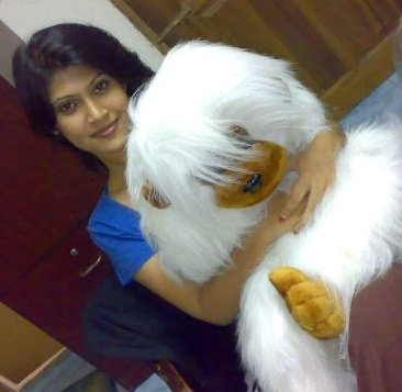Me & My Bannu.. - my teddy...his name is bannu