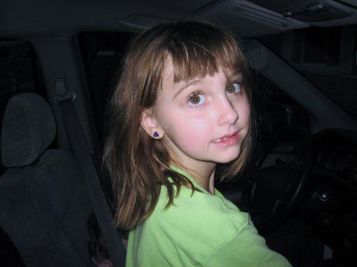 My grand daughter - Emma my oldest grand daughter