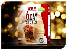WRP 6-days Diet - It includes cookies for snacks and milk for breakfast and dinner. The milk and cookies have different flavors, depending on the preference of the one using it.