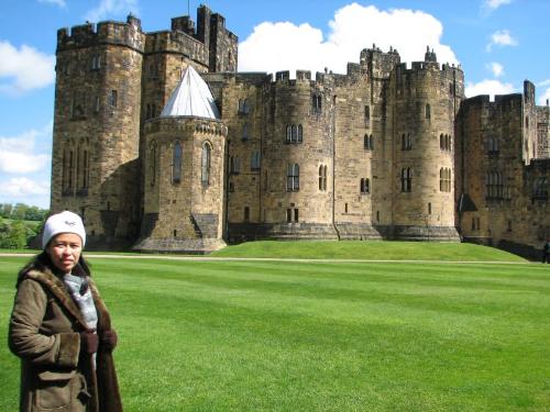 Alnwick Castle - Alnwick Castle in Alnwick, Northumberland is one the venues of the famous Harry Potter movie