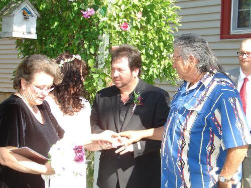 celtic blessing of the hands - Mark Francisco and Laura Lee 10/17/10. Part of our wedding ceremony