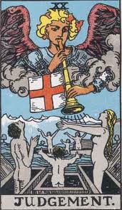 Card 20-Judgment - Card 20 in the tarot, Judgment