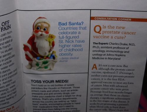 Magazine article - Bad Santa Magazine article.