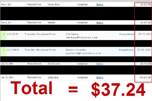 PTC cashout between January and February - http://jadis-home-work.blogspot.com
