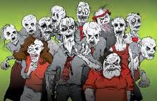 being at work, feeling like a zombie - zombies at work going through the motions