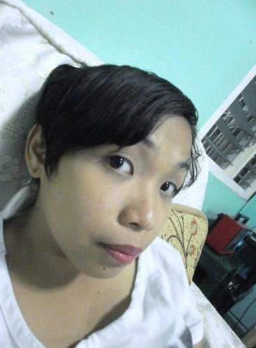 me again - me again with a blank stare.