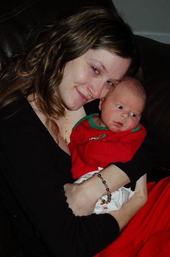 that me with my baby! -  thanks me and my little baby!