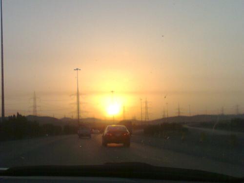 sunrise - the beauty of sunrise on a lazy Monday morning...