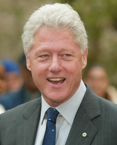 bill clinton  - us president bill clinton