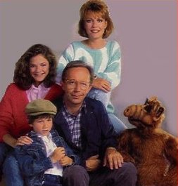 Alf and the Tanners - This is a picture of Alf and the Tanner clan 