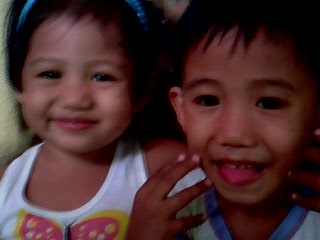 My Son and Daugther - They are my kids. John Benedict and Divine Grace