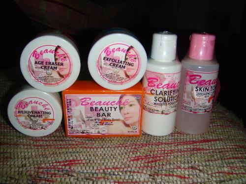 Beauche - The beauty products soon to be used.
