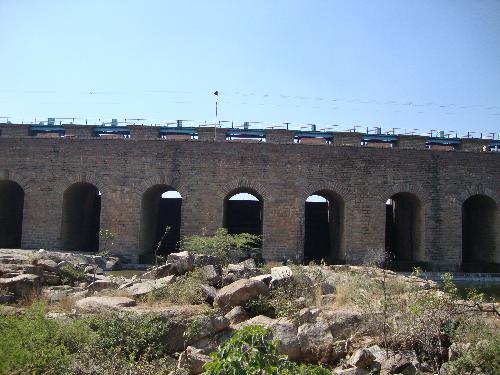 scenery - this was a picture taken near a dam in the city of Hyderabad!!