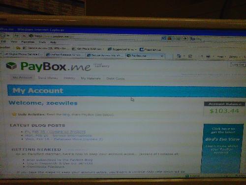 Income Proof  - paybox income proof 