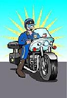 Traffic Police - The traffic police break the rules Traffic Police - The traffic police break the rules
