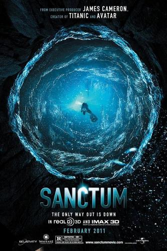 Sanctum - about a group of divers trapped inside a cave and the only way out is to look for other exit Sanctum - about a group of divers trapped inside a cave and the only way out is to look for other exit