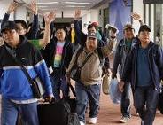 return of OFW - from libya, happy with their families. return of OFW - from libya, happy with their families.