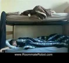 annoying roomis - sleeping there.