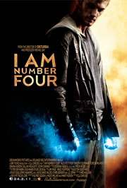 I am Number Four - poster of I am number four
