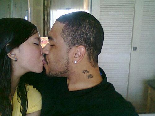 Me and my boo - Me and boo kissing