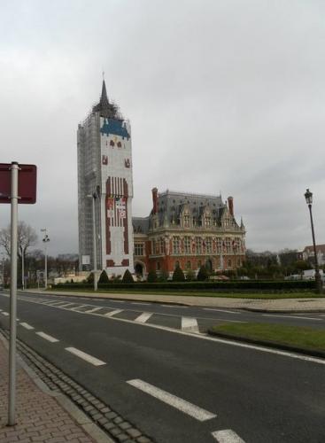 Calais Townhall - The townhall in Calais in France.