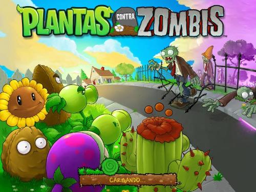 Plants vs Zombies - The startup screen of the great game Plants vs Zombies.
