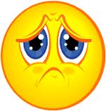 Sad - I sort of like this sad face i think its sort of cute looking but yeah Sad face