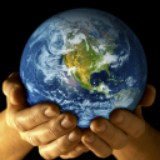 earth .it is time to save her - earth in hand