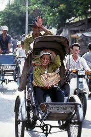 Xich lo in Vietnam - This is special transportation in Vietnam