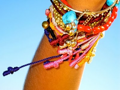 decenario bracelets - cool bracelets..which are like rosary, modern ones..but only one decade each