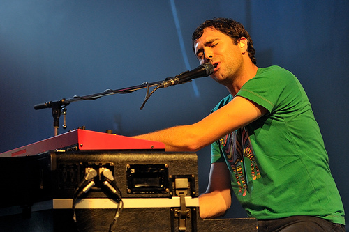 Tim from Keane - Tim Rice Oxley, pianist from UK band Keane