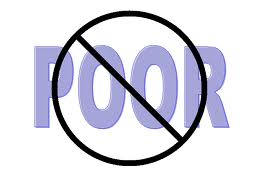 Poor and in debt is bad for one's life. - Control spending money and saving is essential.