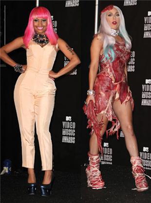 Nicki MInaj and Lady Gaga - lady gaga and nicki minaj