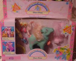 MIB German Dance 'n Prance (Boogie) - This is a MIB Dance 'n Prance my little pony. I collect MLP's and this is my second MIB pony, I currently have 2. I also have 1 MOC pony. For people not formiliar with this: MIB = Mint In Box, MOC = Mint On Card :)