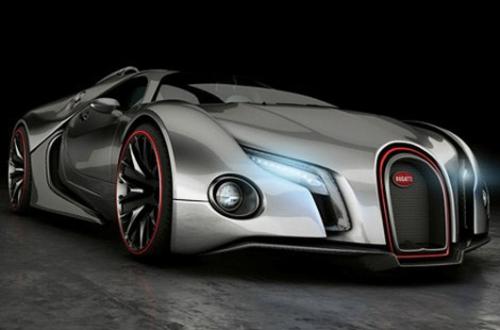 Bugatti concept - This is a photo I found a little while ago. Looks like they are giving the Bugatti a whole new redesign. The photo makes the car look very slick and fast, I wonder what they're going to put under the hood.