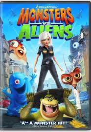 monsters vs aliens - poster monsters vs aliens - poster