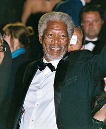 Morgan Freeman - Great actor! Saw him in Shawshank Redemption,evan allmighty,Bruce allmighty,Forgiven and Million Dollar baby.