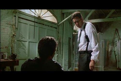 The moment of fear - This is from the torture scene from "Reservoir Dogs."
