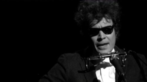 Fallon on Dylan - Jimmy Fallon impersonating Bob Dylan on Late Night w/ Jimmy Fallon.