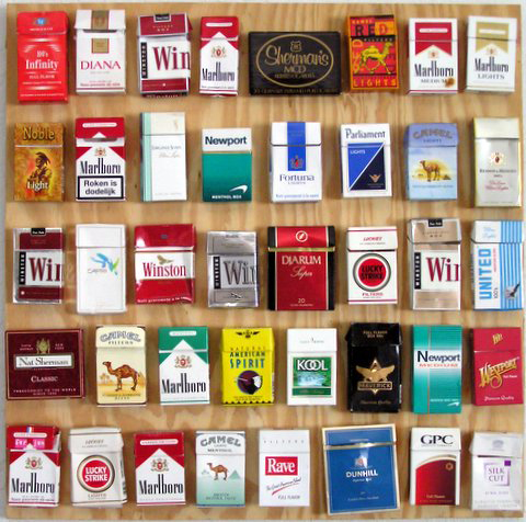 cigarette boxes - This is my hobby :) I have more boxes thna I can ...