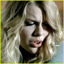 Taylor Swift - crying on one of her music videos