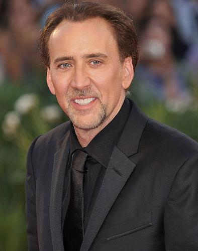 Nicholas Cage - I don't know what is going on with guy but he is in trouble with the law! Cage is a good actor but he is creepy looking! Mostly in the eyes!