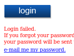 New Password Failed - Damn Error...i don&#039;t want to delete my account just for this!