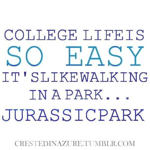 College Life - This is how you will describe the life in university or college.