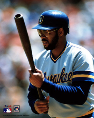 Cecil Cooper - Cecil Cooper was with he Milwaukee Brewers in the 1980's. Cooper was also the Houston Astros manager for a few years not long ago.