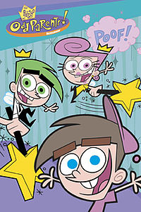 Fairy Odd parents - I really love this Nickeloen show! Timmy Turner is a 10 yr.old boy who has Wanda and Cosmo,who are fairies,helping him out!
